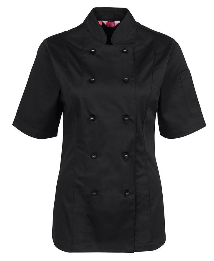 Ladies S/S Chef's Jacket - Image 2
