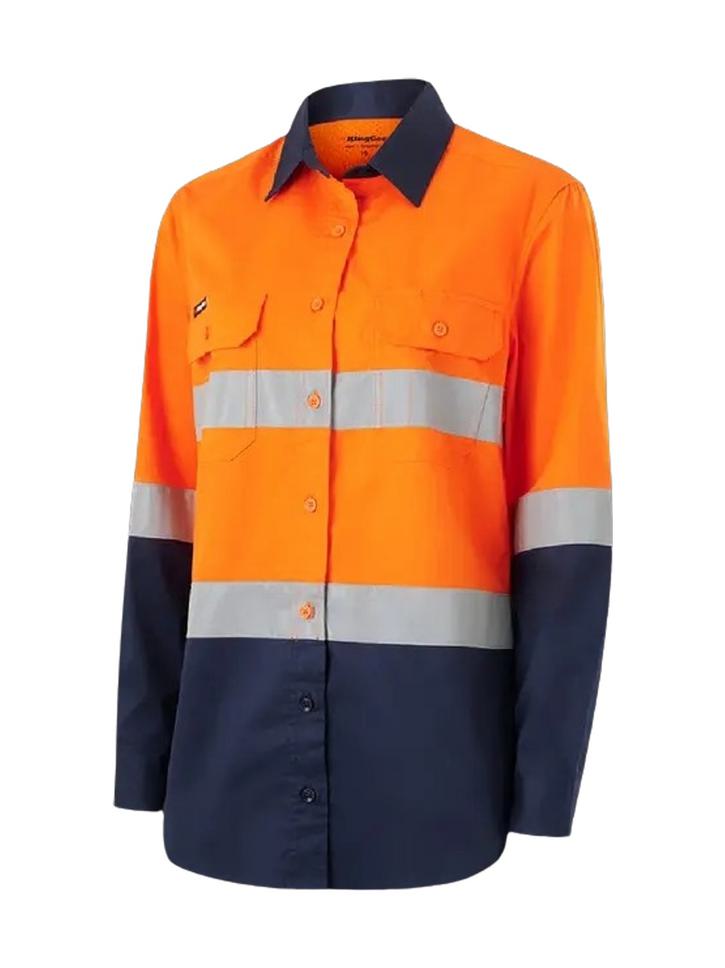 Womens Originals Spliced Hi Vis Taped Shirt - Image 2