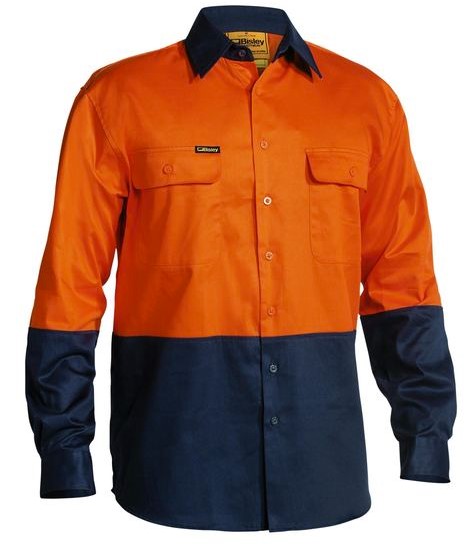 Hi Vis Drill Shirt - Image 2