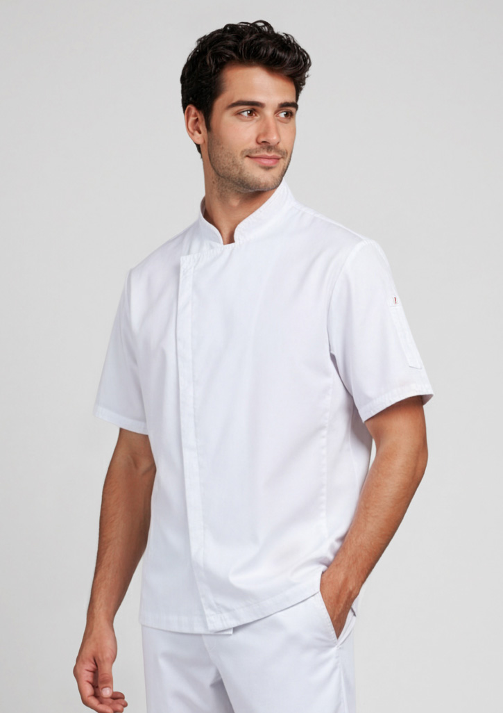 Mens Alfresco S/S Chef Jacket