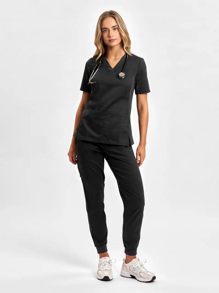 Womens Riley Slim Leg Jogger Scrub Pant