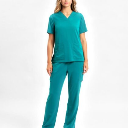 Womens Avery Straight Leg Roll Up Scrub Pant
