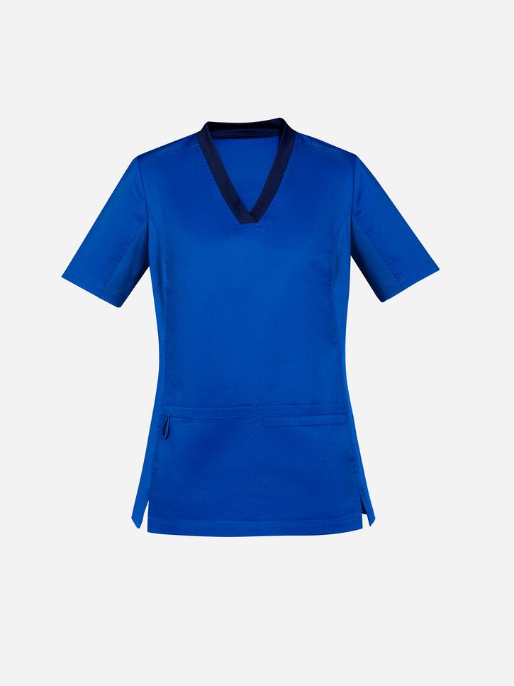 Riley Womens Stretch Scrub Top - Image 6