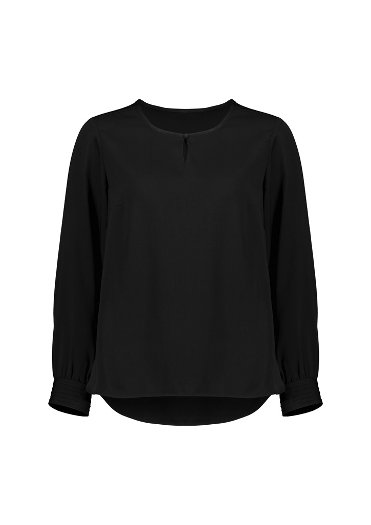 Womens Evelyn Long Sleeve Blouse - Image 2