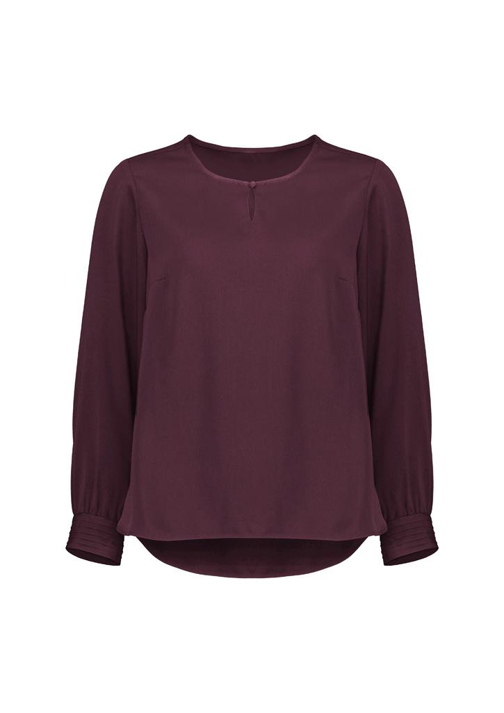 Womens Evelyn Long Sleeve Blouse - Image 6