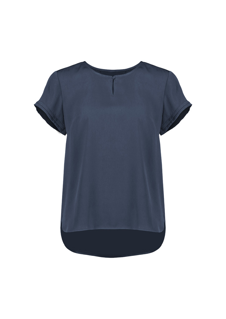 Womens Evelyn Short Sleeve Blouse - Image 4