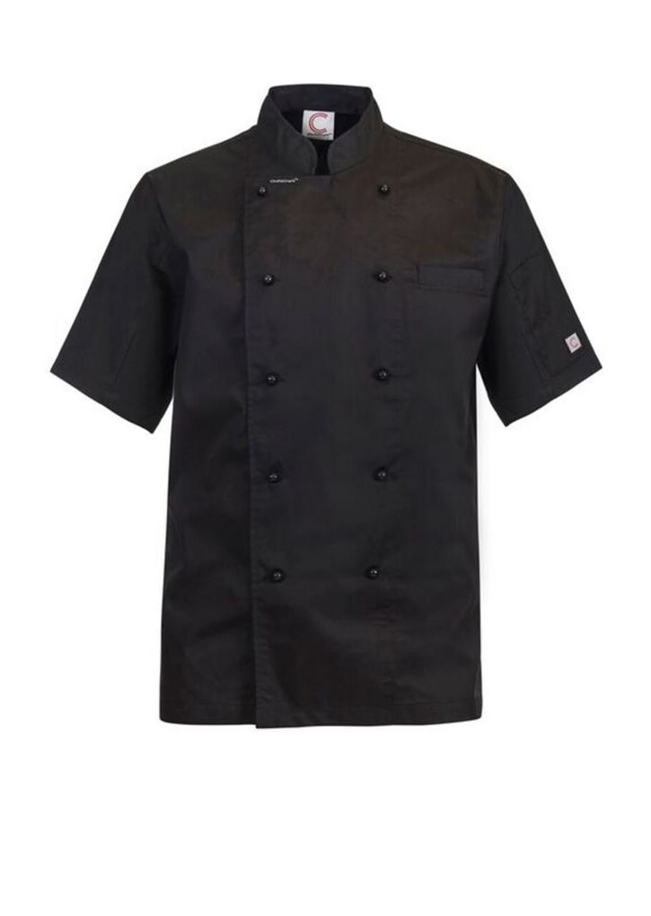 Lightweight Executive Short Sleeve Chefs Jacket