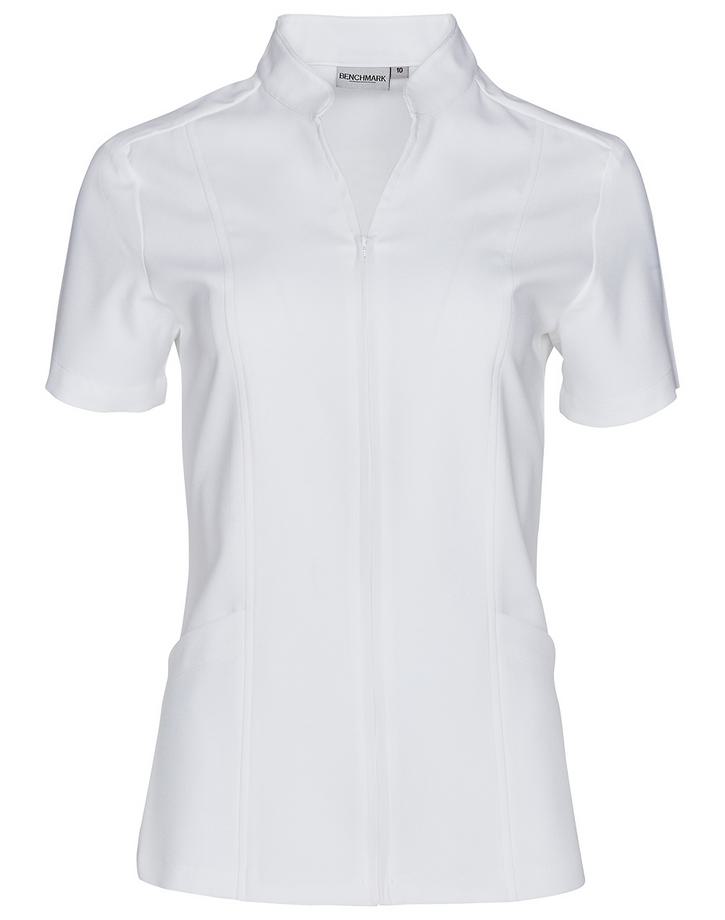 Womens Full Zip S/S Tunic - Image 2