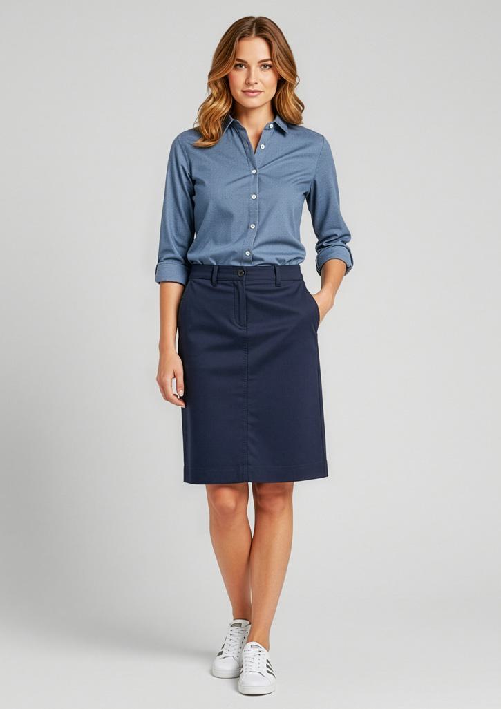 Womens Lawson Chino Skirt