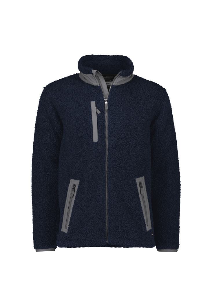 Unisex Streetworx Full Zip Sherpa Fleece - Image 3
