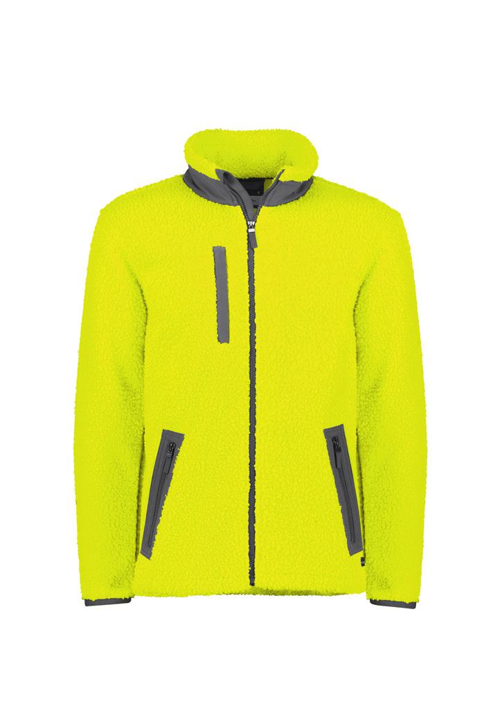 Unisex Streetworx Full Zip Sherpa Fleece - Image 4