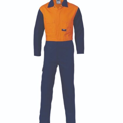Flame Retardant Two Tone Drill Overall