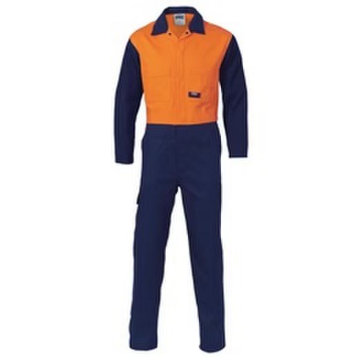 Flame Retardant Two Tone Drill Overall - Image 3