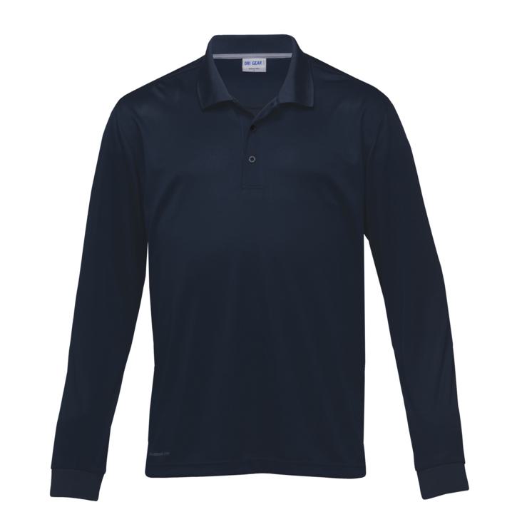Caterlink - Unisex Dri Gear Long Sleeve Polo - Image 2