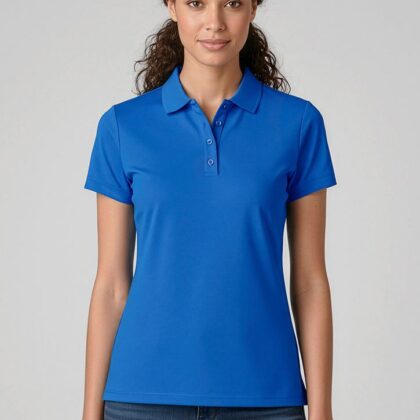 Womens Action Short Sleeve Polo