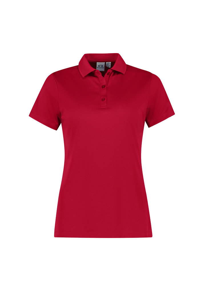 Womens Action Short Sleeve Polo - Image 5