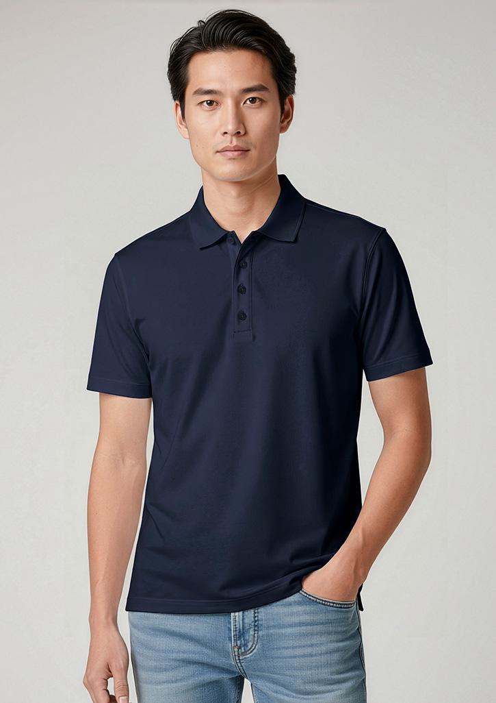 Mens Action Short Sleeve Polo
