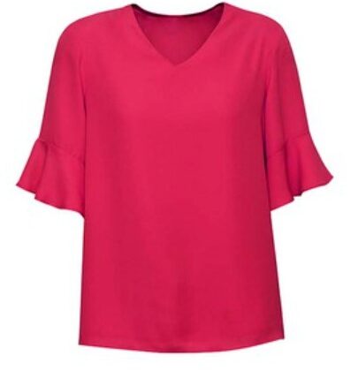 FSH Admin - Womens Aria Fluted Sleeve Blouse