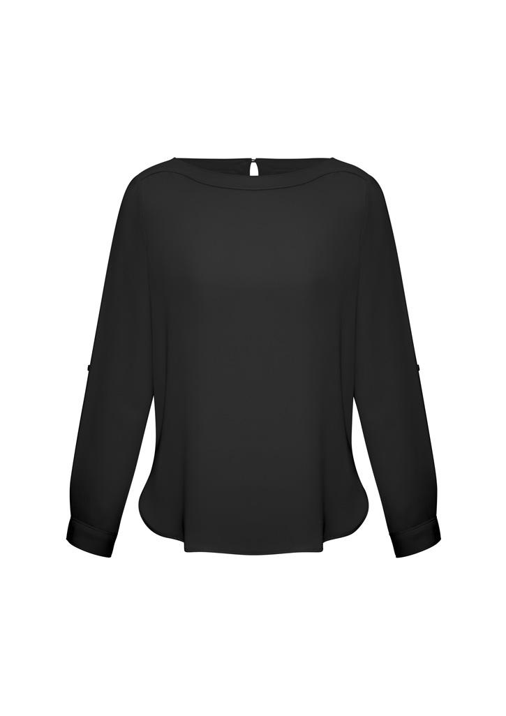 Womens Madison Boatneck Top - Image 2