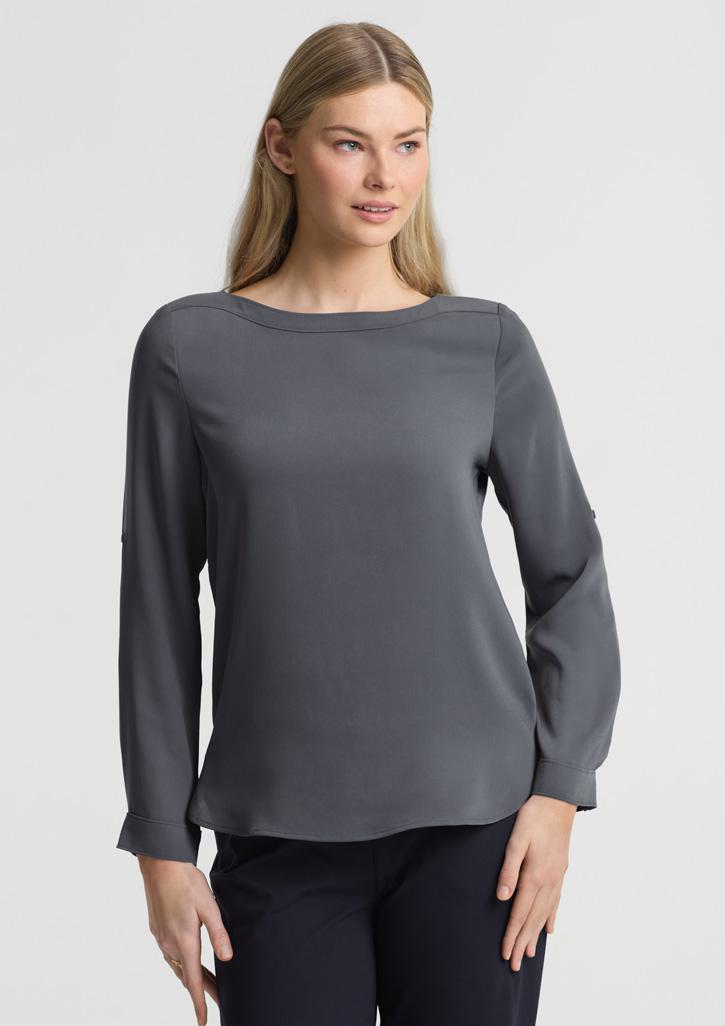 Womens Madison Boatneck Top - Image 6