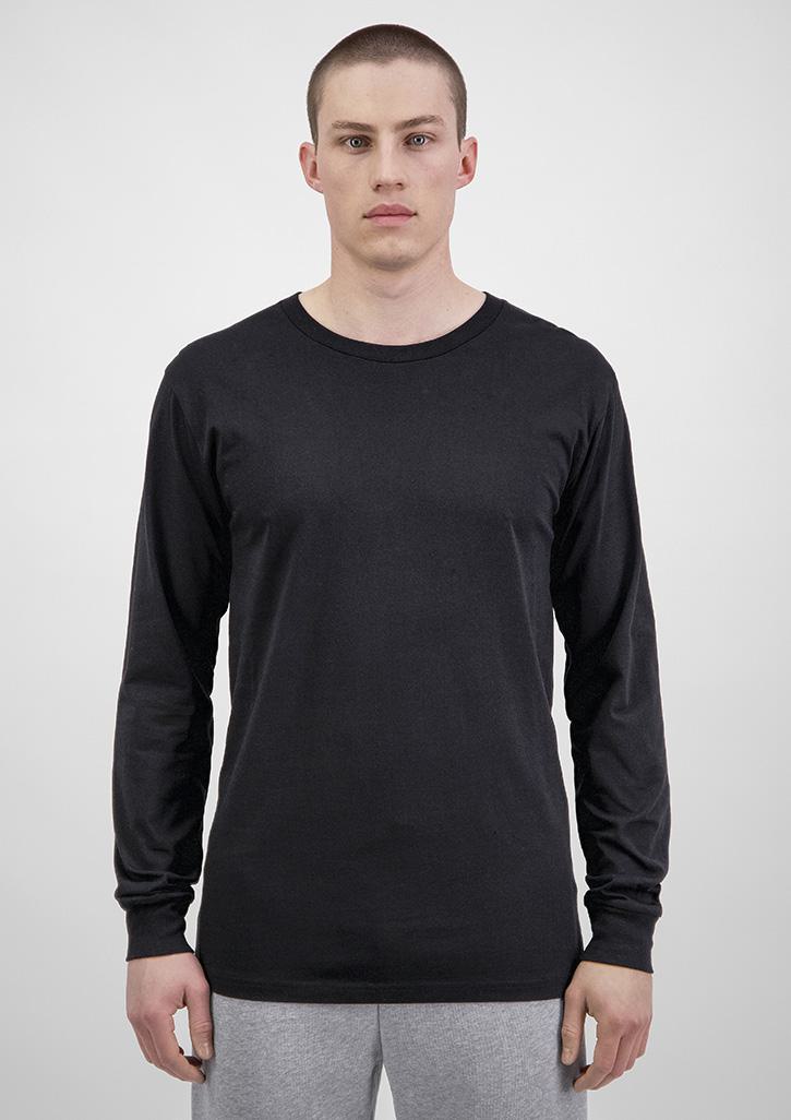 Mens Basis Long Sleeve Tee - Image 5