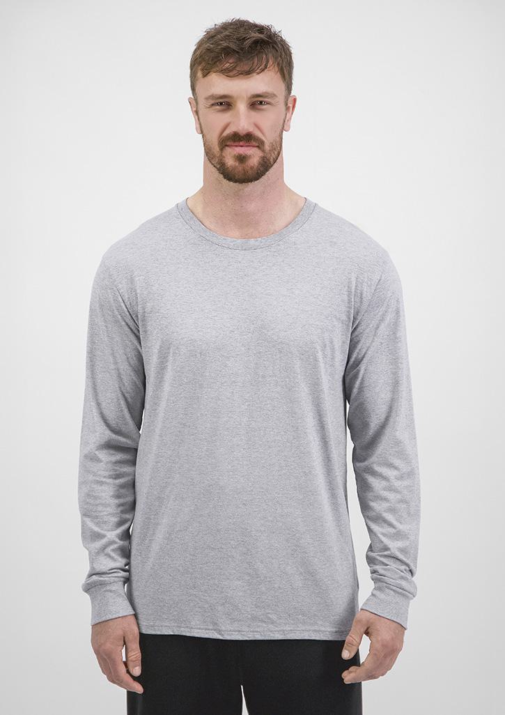 Mens Basis Long Sleeve Tee - Image 7