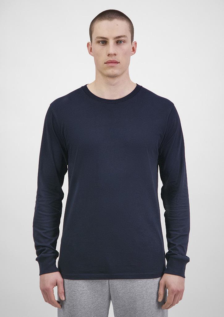 Mens Basis Long Sleeve Tee - Image 6
