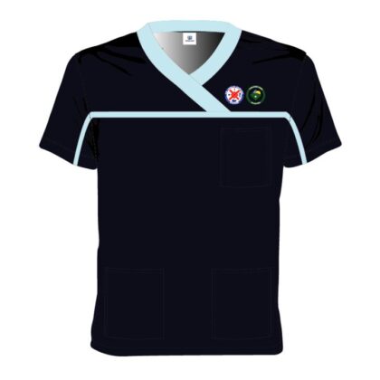 OPH Dual Logo Scrub Top