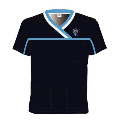 KEMH - Dual Contrast Scrub Top