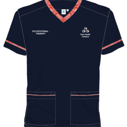 Allied Health Scrub Top - Peel