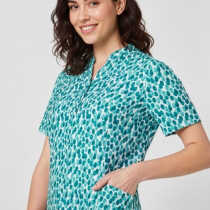 Womens Florence Tunic - Stardust Print