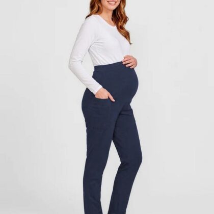 Rose Womens Maternity Scrub Pants