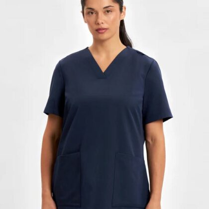 Womens Pulse V-Neck Scrub Top