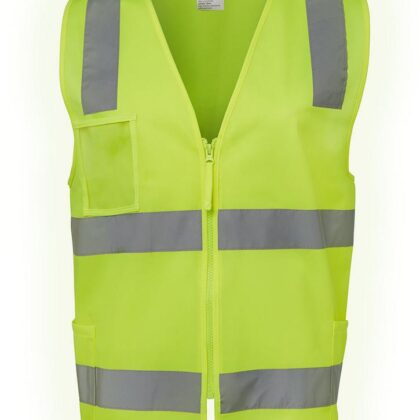 Hi Vis (D+N) Zip Safety Vest